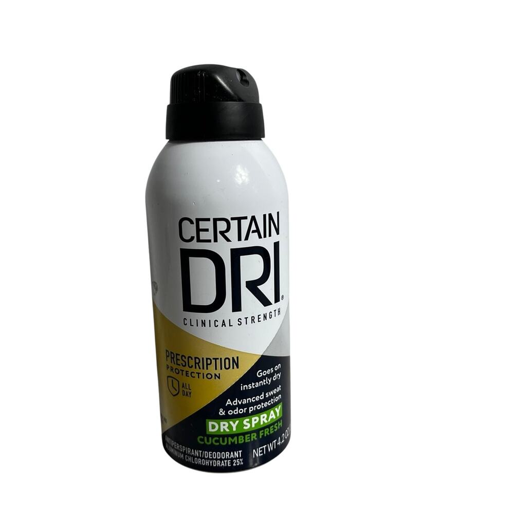 Certain Dri Clinical Strength Dry Spray